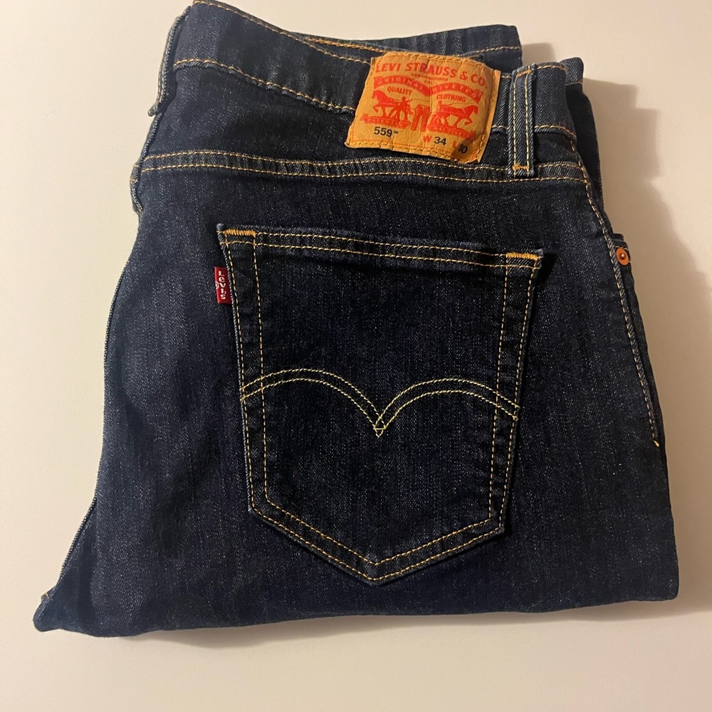 Levi’s 559 Men’s Black jeans 34Wx30L